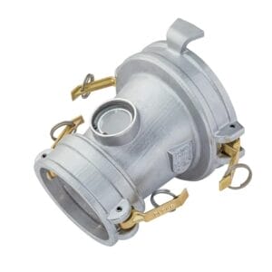 Adaptador 6"×4" FF com Visor para Sistema Bottom Loading