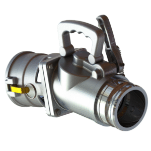 Adaptador de Descarga - Macho 4" x Fêmea 4"