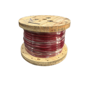 Bobina Cabo Anti-Estático Galvanizado 2MM 6X7 Revestimento Translúcido - 3/16" - 100 Metros