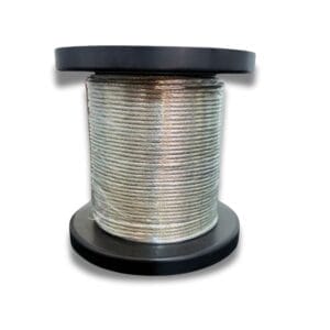 Cordoalha Redonda Torcida de Cobre Estanhado