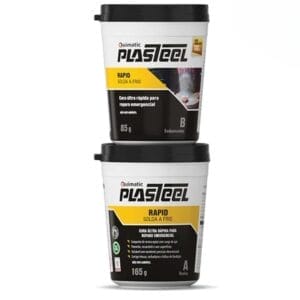 Solda a Frio para Vazamentos e Reparos de Emergência - Rapid 1:1 - 250g