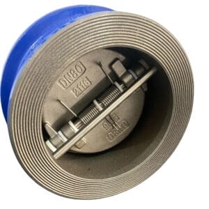 Válvula de Retenção Dupla Portinhola Wafer PN10/16 e ANSI