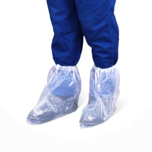 Bota Polietileno Com Elastico Impermeavel Transparente - 1000 Un.