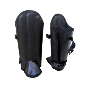 Perneira Sintética 3 talas com Velcro e Presilha