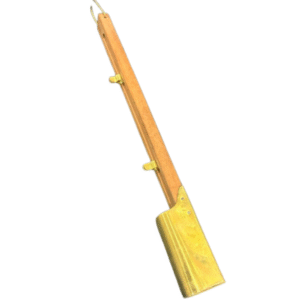 Porta Termômetro: Madeira e Latão