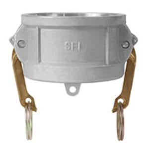 Tampa Protetora de Alumínio Camlock Tipo DC